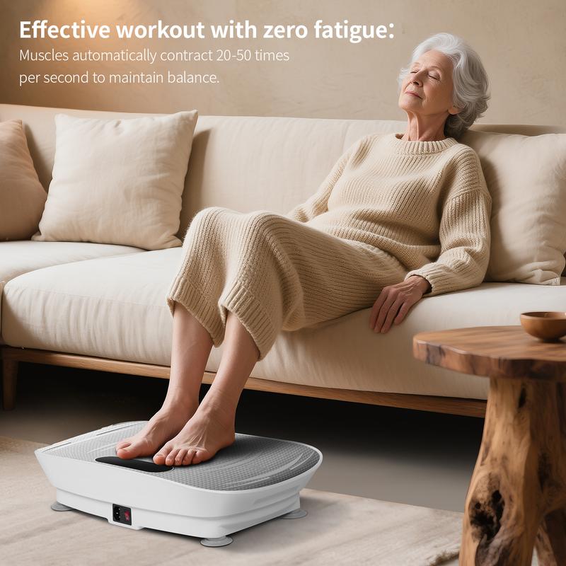 Vibration Plate Exercise Machine,99 Adjustable Speeds