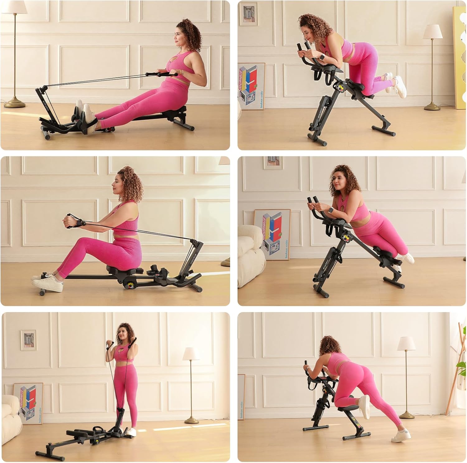 3 in 1 Rowing Machine
